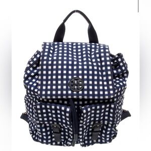 Tory burch baby Checkered Backpack